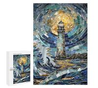 1000 PCS Puzzle para Adultos Guiding Light Mosaic Art Knobelspiel para adultos - Un juego divertido y divertido para el hogar, 1000 PCS