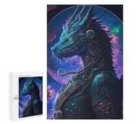 1000 PCS Puzzles para Adultos Puzzle Galáctico Dragon Armor Puzzle Juegos Relajación Una obra de arte Regalos de Navidad y Cumpleaños 1000 PCS