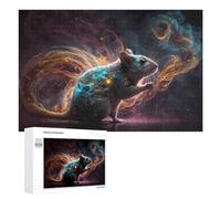 1000 PCS Rompecabezas De Piezas para Adultos Galactic Rat Cosmic Tail Rompecabezas para Adultos Juguetes Antiestrés Análisis Y Lógica Desafiante De Completar 1000 PCS
