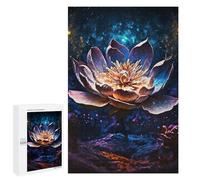 1000 PCS Rompecabezas Lotus Flower Magic Rompecabezas para Adolescentes. Corte De Precisión. Actividades Divertidas En Casa. Juego Desafiante Y Juego En Familia. 1000 PCS