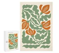 1000 PCS Rompecabezas para Adolescentes Abstract Boho Floral Rompecabezas para Adultos Juguetes Antiestrés Decoración De Pared Diversión Actividades En Casa, 1000 PCS