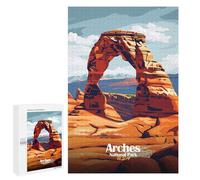 1000 PCS Rompecabezas para Adolescentes Arches National Park, Utah, USA Rompecabezas para Adultos Juegos Divertidos Regalo De Cumpleaños Cumpleaños Y Navidad 1000 PCS
