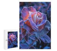 1000 PCS Rompecabezas para Adolescentes Black Rose Juegos Familiares De Rompecabezas para Adultos Que Mejoran La Memoria Ayudan A Ejercitar El Cerebro 1000 PCS