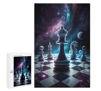 1000 PCS Rompecabezas para Adolescentes Chess Queen of Universe Rompecabezas para Adultos Juegos Relajantes Que Mejoran La Memoria Actividades Divertidas En Casa 1000 PCS