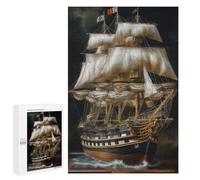 1000 PCS Rompecabezas para Adolescentes Classic Model Ship Rompecabezas para Adultos Juegos Familiares Mejora La Memoria Regalos para Amigos Y Familiares 1000 PCS