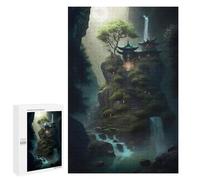 1000 PCS Rompecabezas para Adolescentes Colossal Magic House Rompecabezas para Adultos Juegos Familiares Desafío Difícil Ayuda A Ejercitar El Cerebro 1000 PCS