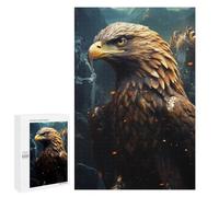 1000 PCS Rompecabezas para Adolescentes Cool Wild Bald Eagle Rompecabezas para Adultos Juegos Familiares Desafío Difícil Ayuda A Ejercitar El Cerebro 1000 PCS
