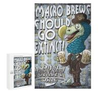 1000 PCS Rompecabezas para Adolescentes Craft Beer Dodo Bird Rompecabezas para Adultos Juguetes Antiestrés Desafío Difícil Cumpleaños