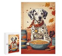 1000 PCS Rompecabezas para Adolescentes Dalmatian Dog Rompecabezas para Adultos Juegos Familiares Mejora La Memoria Regalos para Amigos Y Familiares 1000 PCS