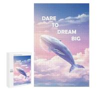 1000 PCS Rompecabezas para Adolescentes Dare To Dream Big Rompecabezas para Adultos Juego Práctico Difícil Interacción Entre Padres E Hijos 1000 PCS