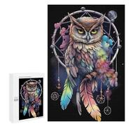 1000 PCS Rompecabezas para Adolescentes Dreamcatcher Mandala Owl Rompecabezas para Adultos Juegos Divertidos Regalo De Cumpleaños Cumpleaños Y Navidad 1000 PCS