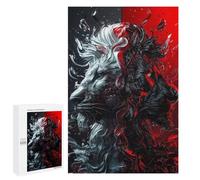 1000 PCS Rompecabezas para Adolescentes Dynamic Lion Art Print Rompecabezas para Adultos Desafío Difícil Actividades Divertidas En Casa Gran Regalo para Jugar 1000 PCS