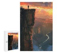 1000 PCS Rompecabezas para Adolescentes Edge of The World Rompecabezas para Adultos Regalos De Cumpleaños Juego Familiar Apto para Personas De 14 Años En Adelante 1000 PCS