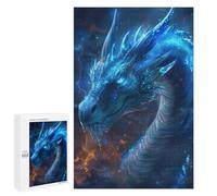 1000 PCS Rompecabezas para Adolescentes Electric Blaze Dragon Rompecabezas para Adultos Juegos Familiares Mejora La Memoria Regalos para Amigos Y Familiares 1000 PCS