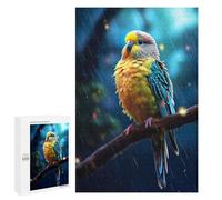 1000 PCS Rompecabezas para Adolescentes Epic Rainy Budgie Bird Rompecabezas para Adultos Juguetes Antiestrés Desafío Difícil Cumpleaños
