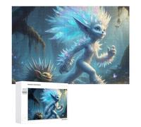 1000 PCS Rompecabezas para Adolescentes Fantasy Forest Creatures Rompecabezas para Adultos Juego Práctico Desafío Difícil Cumpleaños Y Navidad 1000 PCS