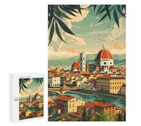 1000 PCS Rompecabezas para Adolescentes Florence Italy Scenery Rompecabezas para Adultos Juegos Divertidos Regalo De Cumpleaños Cumpleaños Y Navidad 1000 PCS