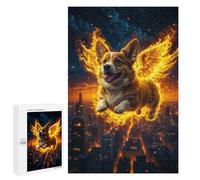 1000 PCS Rompecabezas para Adolescentes Flying Yellow Dog Animal Juegos Familiares De Rompecabezas para Adultos Que Mejoran La Memoria Ayudan A Ejercitar El Cerebro 1000 PCS