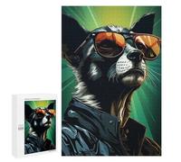 1000 PCS Rompecabezas para Adolescentes Funky Lemur Fiesta Rompecabezas para Adultos Juguetes Antiestrés Desafío Difícil Cumpleaños