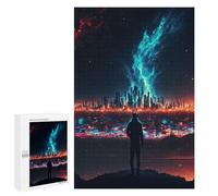 1000 PCS Rompecabezas para Adolescentes Galaxy In The Night Sky Rompecabezas para Adultos Juegos Familiares Desafío Difícil Ayuda A Ejercitar El Cerebro 1000 PCS