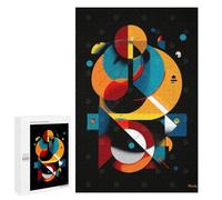 1000 PCS Rompecabezas para Adolescentes Geometric Orbit - Modern Abstract in Motion Rompecabezas para Adolescentes Juegos Divertidos Análisis Y Lógica Cumpleaños 1000 PCS