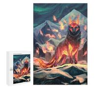 1000 PCS Rompecabezas para Adolescentes God of Fire Rompecabezas para Adultos Juegos De Relajación Decoración De Pared Ayuda A Ejercitar El Cerebro 1000 PCS