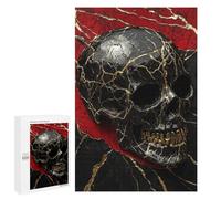 1000 PCS Rompecabezas para Adolescentes Gothic Skull Decorative Wall Art Rompecabezas para Adolescentes Desafío Difícil Cada Pieza Es Única - Juguetes Educativos De Aprendizaje 1000 PCS