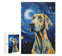 1000 PCS Rompecabezas para Adolescentes Great Dane Dog Rompecabezas para Adultos Juegos Familiares Mejora La Memoria Regalos para Amigos Y Familiares 1000 PCS