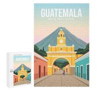 1000 PCS Rompecabezas para Adolescentes Guatemala Arco De Santa Catalina Rompecabezas para Adultos Juego Práctico Difícil Interacción Entre Padres E Hijos 1000 PCS