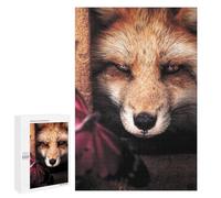 1000 PCS Rompecabezas para Adolescentes Hiding Fox and Butterfly Rompecabezas para Adultos Juegos Relajantes Mejora La Memoria Interacción Entre Padres E Hijos 1000 PCS