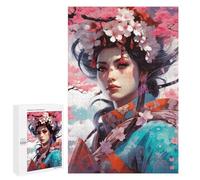 1000 PCS Rompecabezas para Adolescentes Japanese Girls 3 Rompecabezas para Adultos Juegos Familiares Mejora La Memoria Regalos para Amigos Y Familiares 1000 PCS