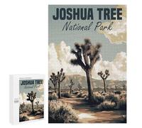1000 PCS Rompecabezas para Adolescentes Joshua Tree National Park Rompecabezas para Adolescentes Juegos Divertidos Análisis Y Lógica Cumpleaños 1000 PCS