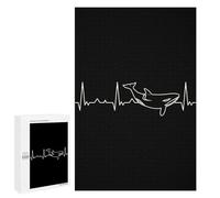 1000 PCS Rompecabezas para Adolescentes Killer Whale Rompecabezas para Adultos Juegos Divertidos Regalo De Cumpleaños Cumpleaños Y Navidad 1000 PCS