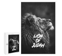 1000 PCS Rompecabezas para Adolescentes Lion of Judah Rompecabezas para Adultos Juegos Familiares Desafío Difícil Ayuda A Ejercitar El Cerebro 1000 PCS
