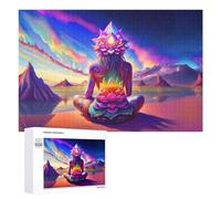 1000 PCS Rompecabezas para Adolescentes Lotus Serenity A Visionary Journey Rompecabezas para Adultos Juegos Familiares Regalo De Cumpleaños Diversión En Casa Actividades, 1000 PCS