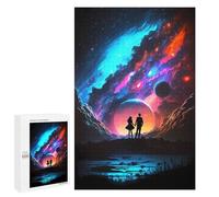 1000 PCS Rompecabezas para Adolescentes Love Among The Stars Juegos Familiares De Rompecabezas para Adultos Que Mejoran La Memoria Ayudan A Ejercitar El Cerebro 1000 PCS