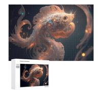 1000 PCS Rompecabezas para Adolescentes Magical Cosmic Fish Rompecabezas para Adultos Juguetes Antiestrés Regalo De Cumpleaños Regalo De Cumpleaños, Regalos, 1000 PCS