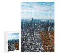 1000 PCS Rompecabezas para Adolescentes Manhattan Rompecabezas para Adultos Juegos Familiares Desafío Difícil Ayuda A Ejercitar El Cerebro 1000 PCS