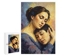 1000 PCS Rompecabezas para Adolescentes Mother and Child Embrace Rompecabezas para Adultos Juegos Familiares Mejora La Memoria Regalos para Amigos Y Familiares 1000 PCS