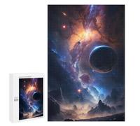 1000 PCS Rompecabezas para Adolescentes Mysterious Universe Juegos Familiares De Rompecabezas para Adultos Que Mejoran La Memoria Ayudan A Ejercitar El Cerebro 1000 PCS