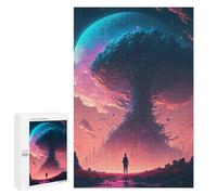 1000 PCS Rompecabezas para Adolescentes Mystical Cosmic Gateway -1 Rompecabezas para Adolescentes Juguetes Antiestrés Vacaciones En Casa Matar El Tiempo Desafío Educativo 1000 PCS