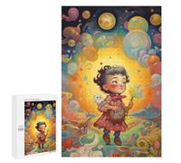 1000 PCS Rompecabezas para Adolescentes Oil Painting with Colors Rompecabezas para Adultos Juegos De Relajación Decoración De Pared Ayuda A Ejercitar El Cerebro 1000 PCS