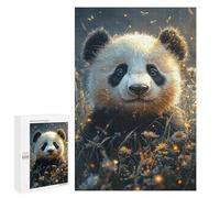 1000 PCS Rompecabezas para Adolescentes Panda in A Field of Flowers Rompecabezas para Adultos Juegos Relajantes Que Mejoran La Memoria Actividades Divertidas En Casa 1000 PCS
