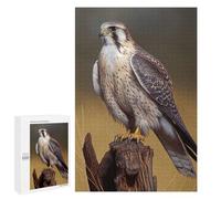 1000 PCS Rompecabezas para Adolescentes Prairie Falcon Oil Paint Rompecabezas para Adultos Juegos Divertidos Regalo De Cumpleaños Cumpleaños Y Navidad 1000 PCS