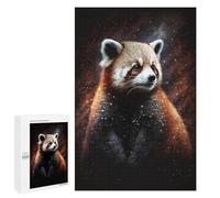 1000 PCS Rompecabezas para Adolescentes Red Panda Galaxy Portrait Rompecabezas para Adolescentes Desafío Difícil Cada Pieza Es Única - Juguetes Educativos De Aprendizaje 1000 PCS