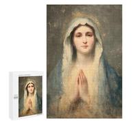 1000 PCS Rompecabezas para Adolescentes Rompecabezas Painting of Virgin Mary in Prayer Rompecabezas para Adultos Juegos Relajantes Mejoran La Memoria para Cumpleaños, Navidad 1000 PCS