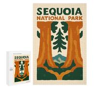 1000 PCS Rompecabezas para Adolescentes Sequoia National Park Poster Rompecabezas para Adolescentes Desafío Difícil Desafío Educativo Diversión Familiar Y Noche De Juegos 1000 PCS