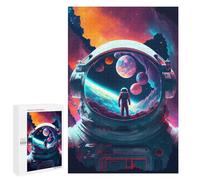 1000 PCS Rompecabezas para Adolescentes Space Exploration Rompecabezas para Adultos Juguetes Antiestrés Desafío Difícil Cumpleaños
