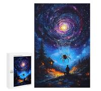 1000 PCS Rompecabezas para Adolescentes Spider and The Galaxy Rompecabezas para Adultos Juegos Familiares Desafío Difícil Ayuda A Ejercitar El Cerebro 1000 PCS