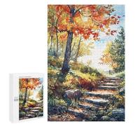 1000 PCS Rompecabezas para Adolescentes Steps to Fall Rompecabezas para Adultos Juegos Familiares Desafío Difícil Ayuda A Ejercitar El Cerebro 1000 PCS